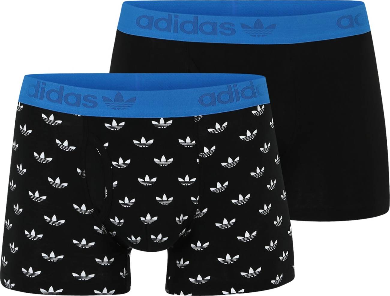 ADIDAS ORIGINALS Boxerky modrá / černá / bílá