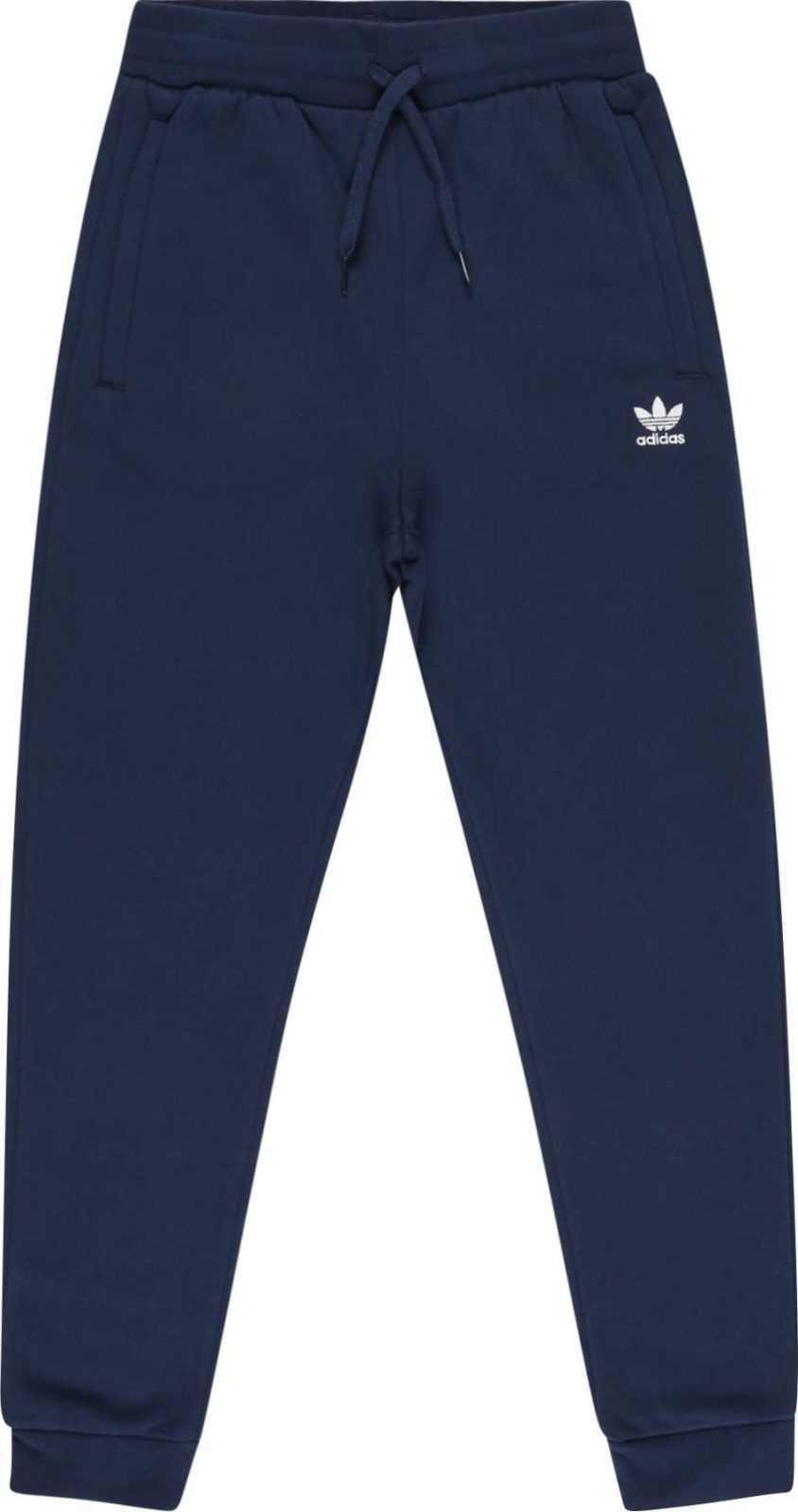 ADIDAS ORIGINALS Kalhoty tmavě modrá / bílá