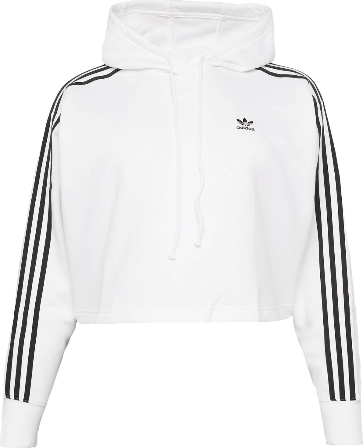 ADIDAS ORIGINALS Mikina černá / bílá