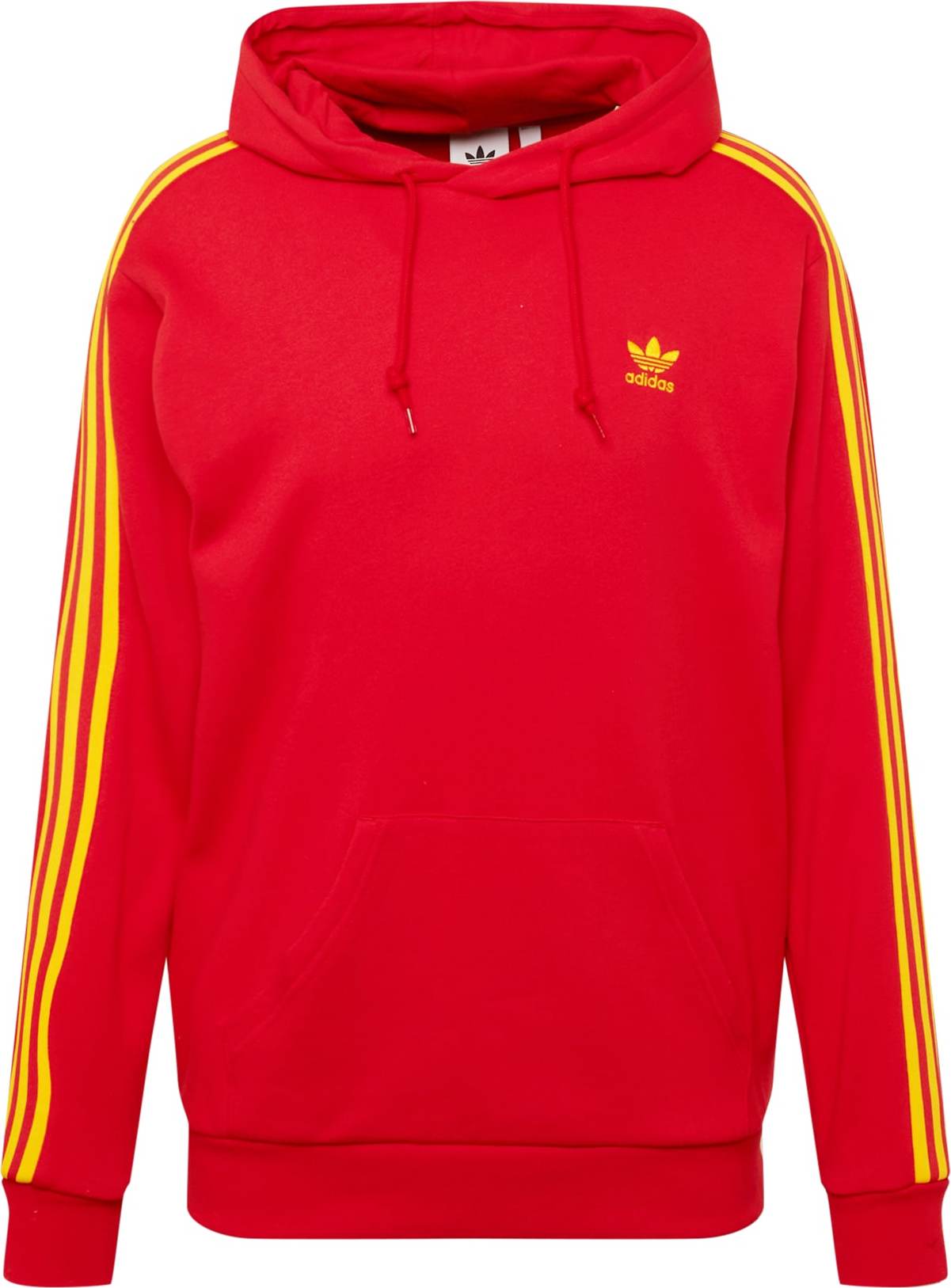 ADIDAS ORIGINALS Mikina žlutá / červená