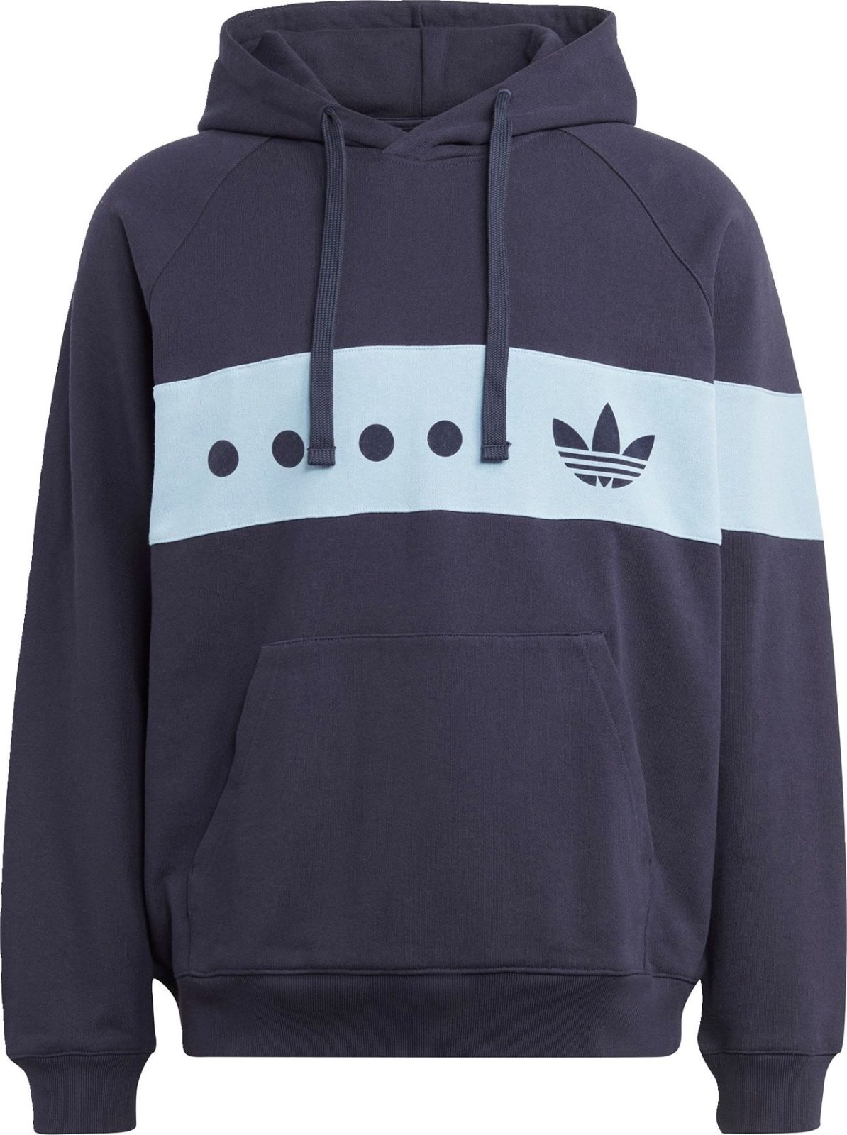 ADIDAS ORIGINALS Mikina 'Rifta' světlemodrá / tmavě modrá