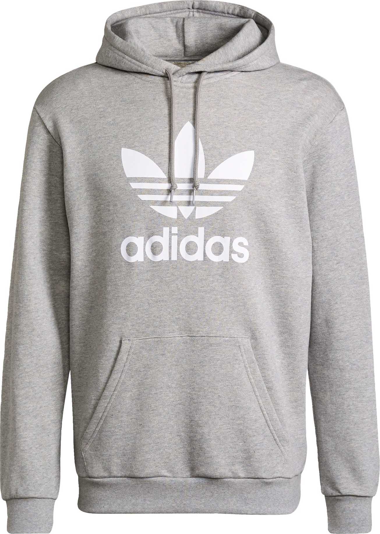 ADIDAS ORIGINALS Mikina šedá / bílá