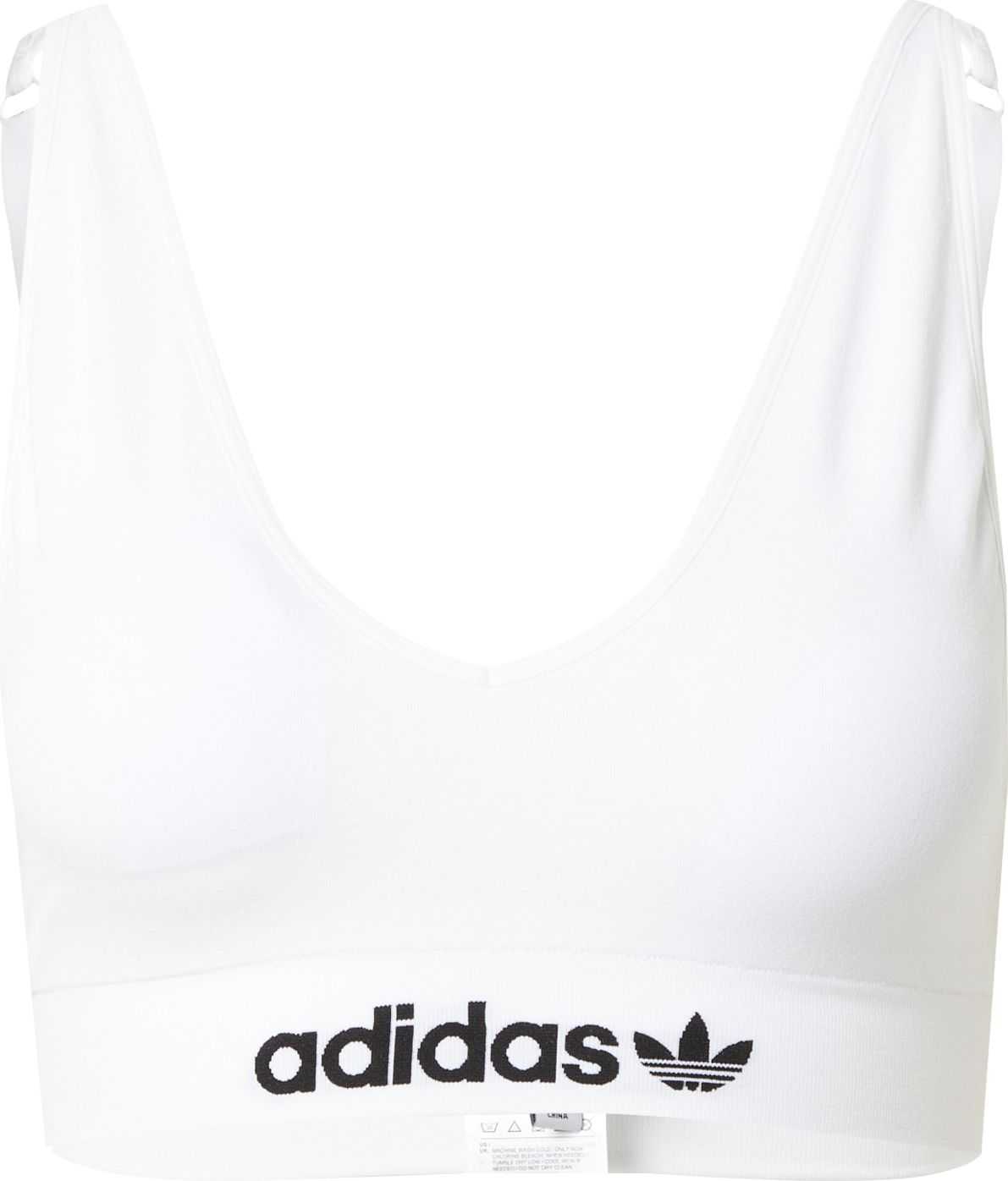 ADIDAS ORIGINALS Podprsenka černá / bílá