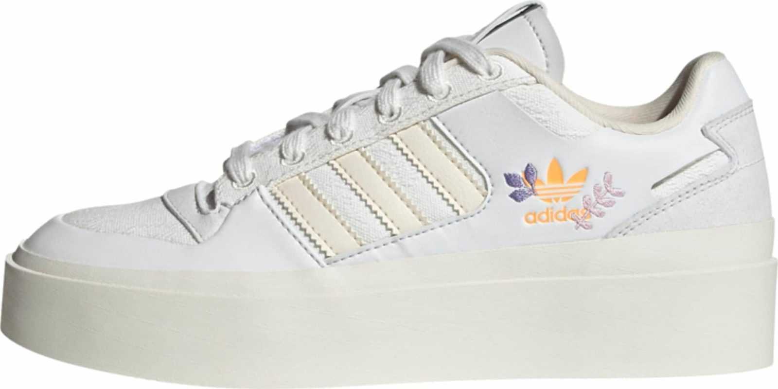 ADIDAS ORIGINALS Tenisky 'Forum Bonega' broskvová / bílá