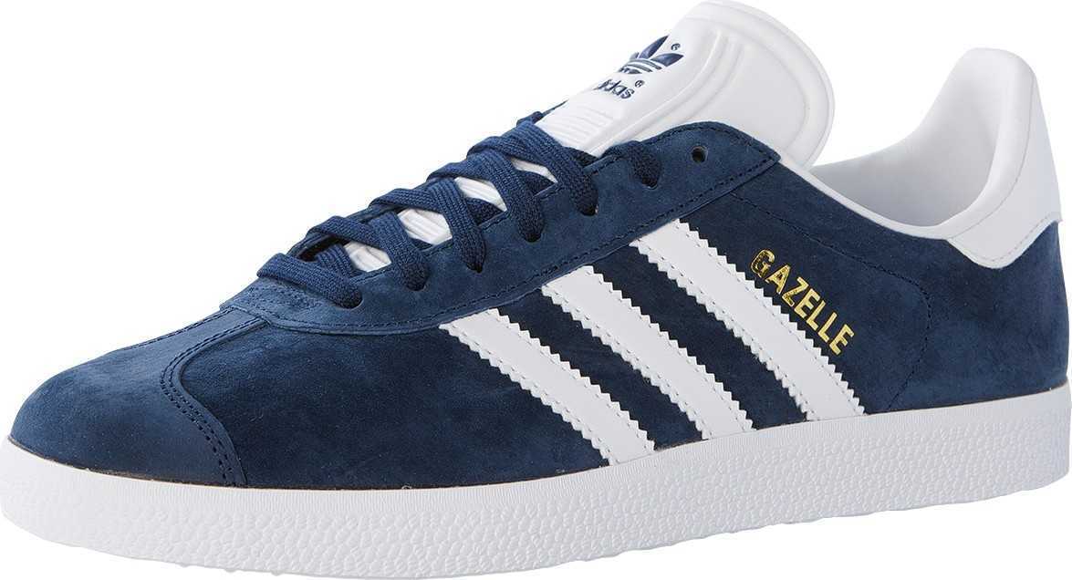 ADIDAS ORIGINALS Tenisky 'Gazelle' námořnická modř / zlatá / bílá