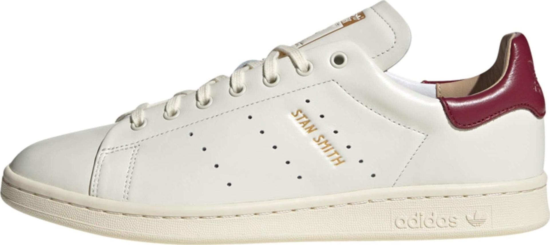 ADIDAS ORIGINALS Tenisky 'Stan Smith' zlatá / bordó / offwhite