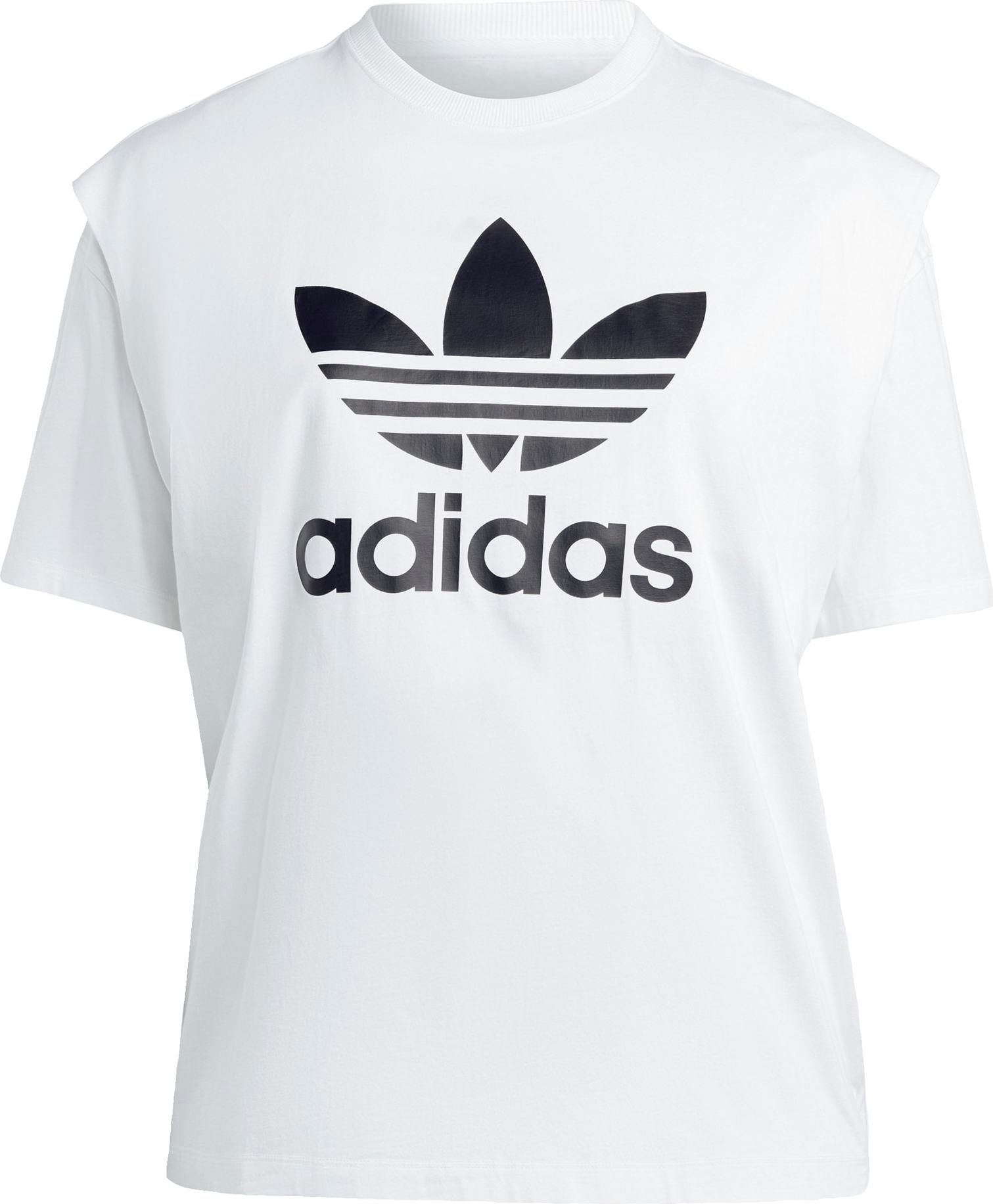 ADIDAS ORIGINALS Tričko černá / bílá