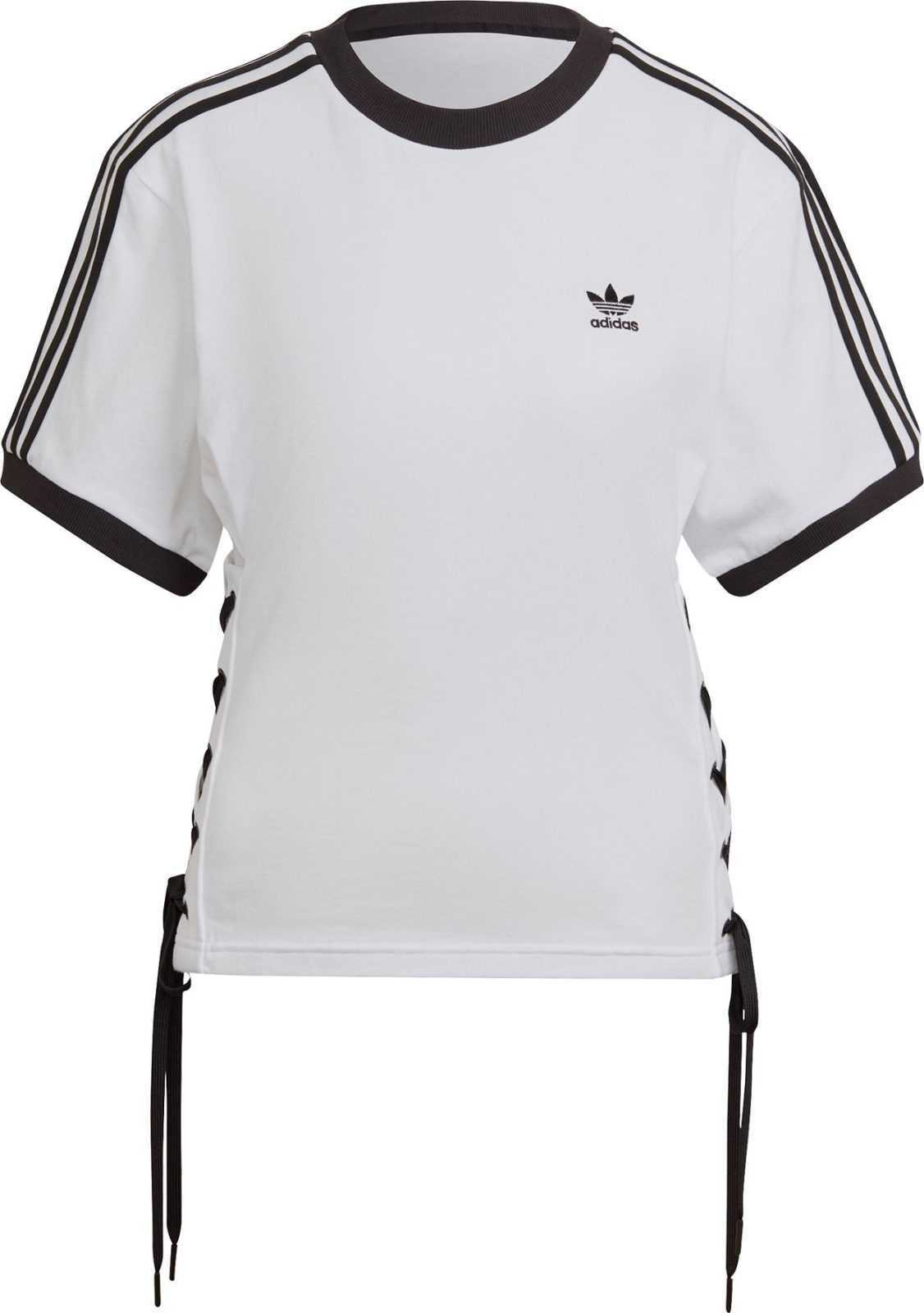 ADIDAS ORIGINALS Tričko černá / bílá