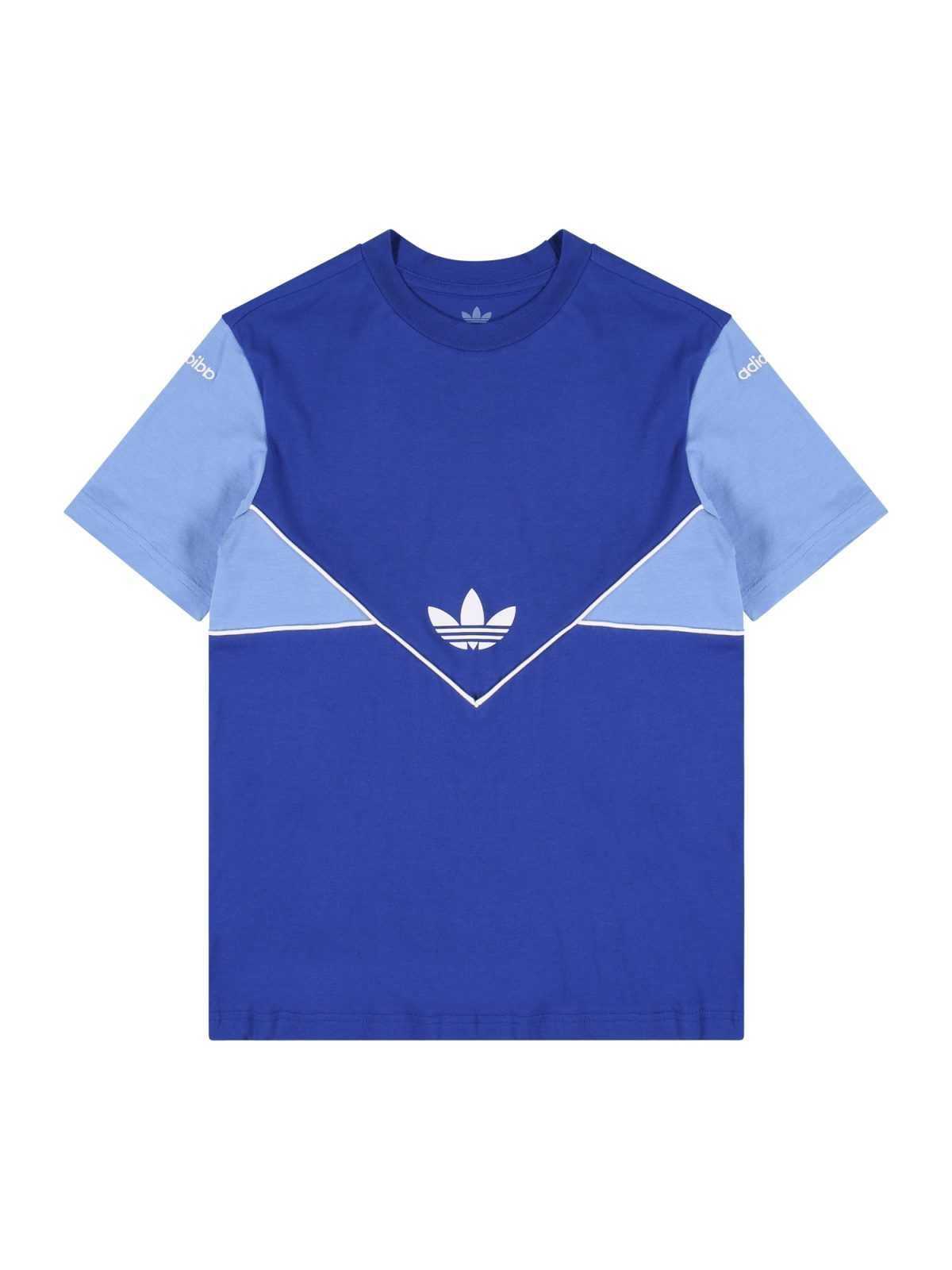 ADIDAS ORIGINALS Tričko modrá / světlemodrá / bílá