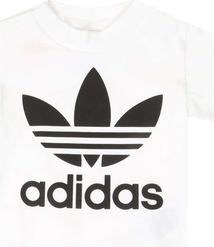 ADIDAS ORIGINALS Tričko černá / bílá