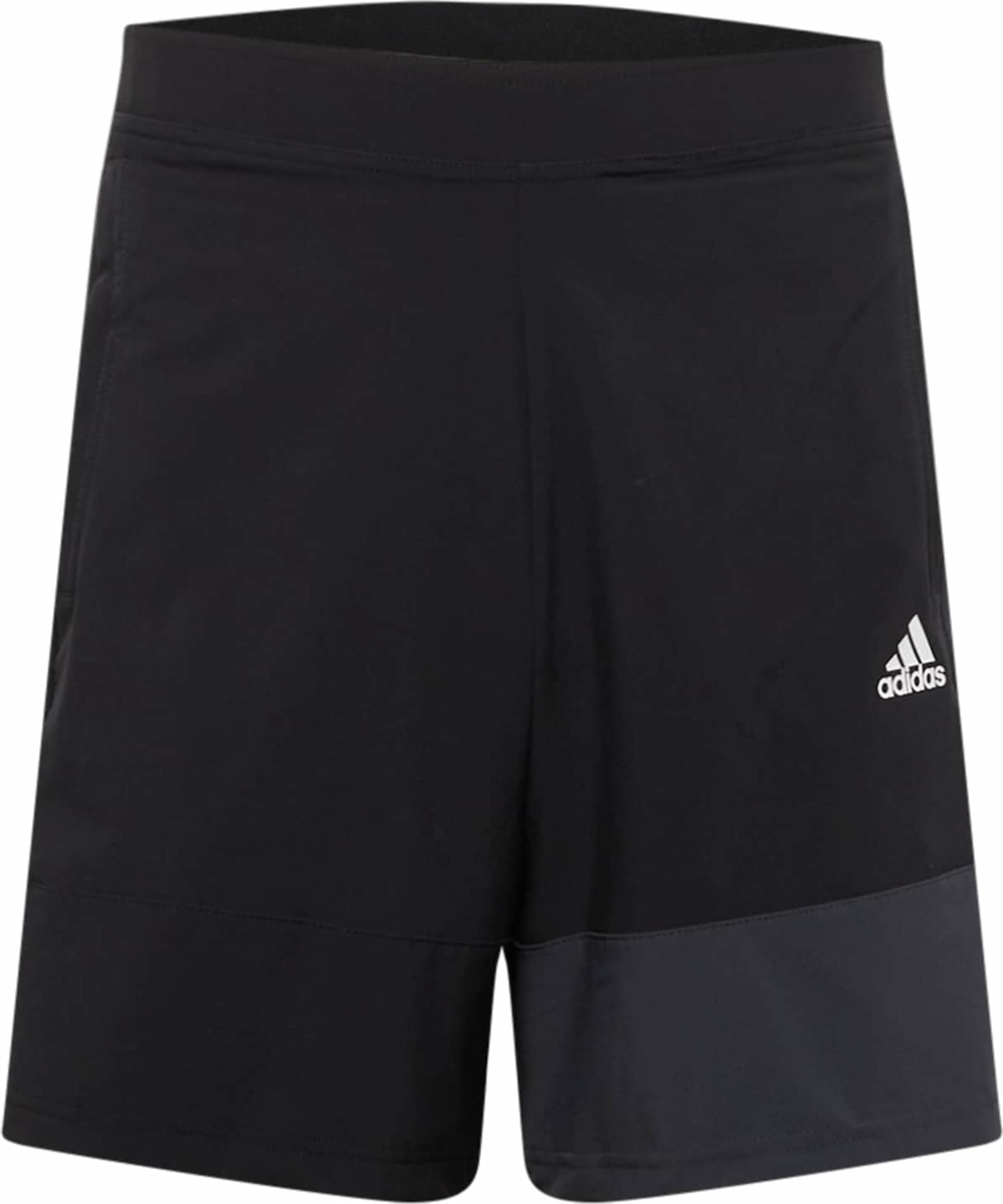 ADIDAS SPORTSWEAR Sportovní kalhoty grafitová / černá / bílá