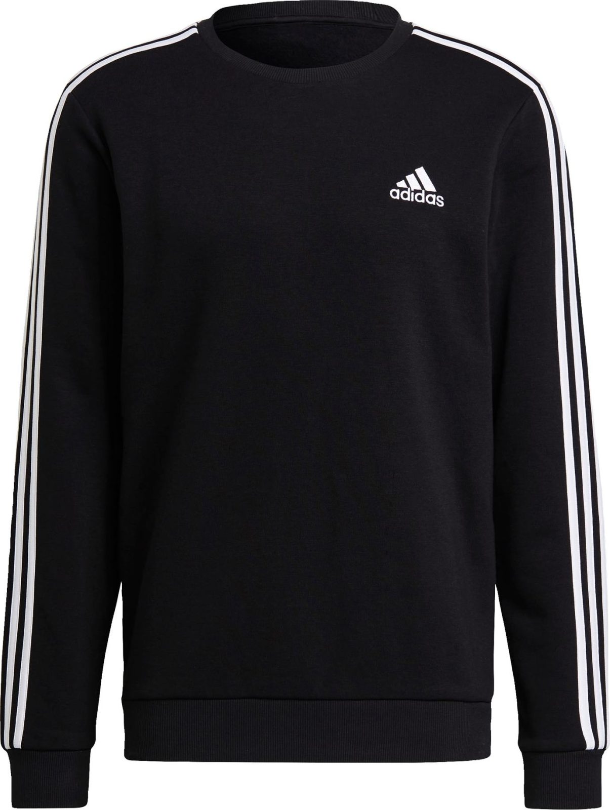 ADIDAS SPORTSWEAR Sportovní mikina černá / bílá