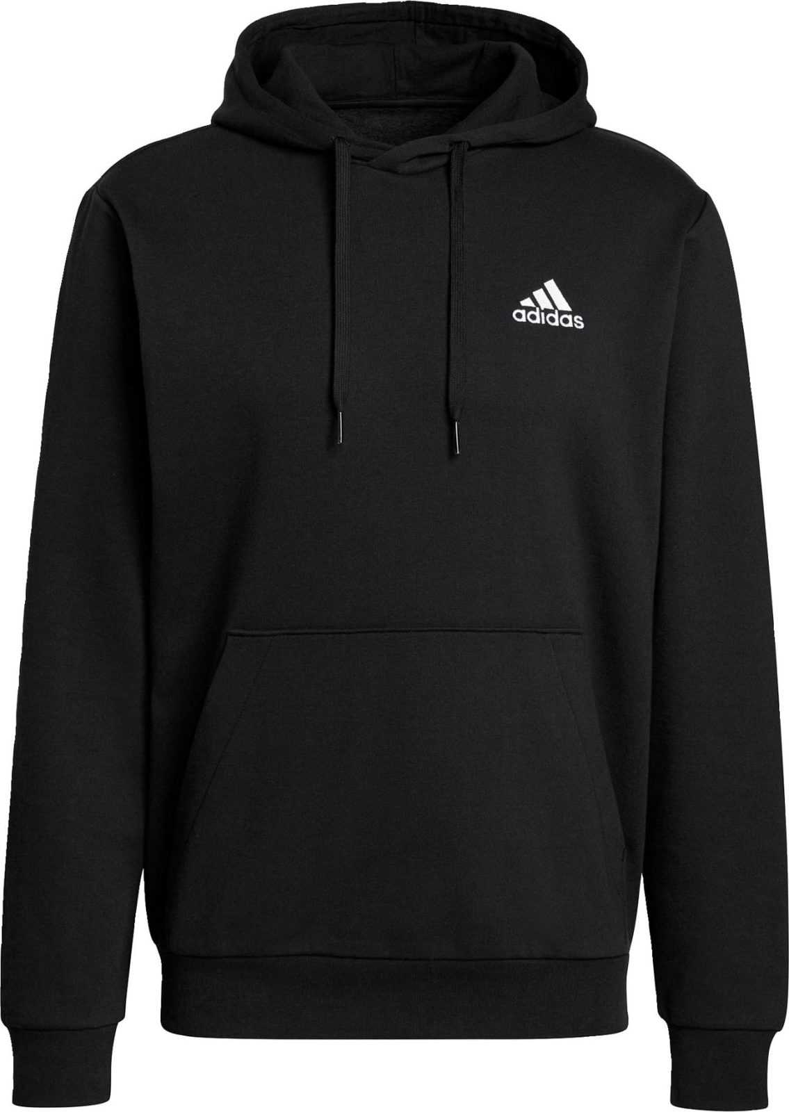 ADIDAS SPORTSWEAR Sportovní mikina černá / bílá