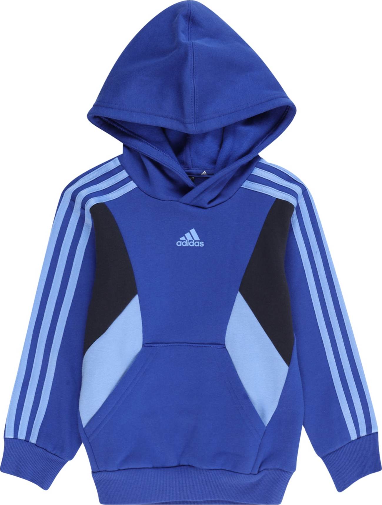 ADIDAS PERFORMANCE Sportovní mikina nebeská modř / světlemodrá / černá