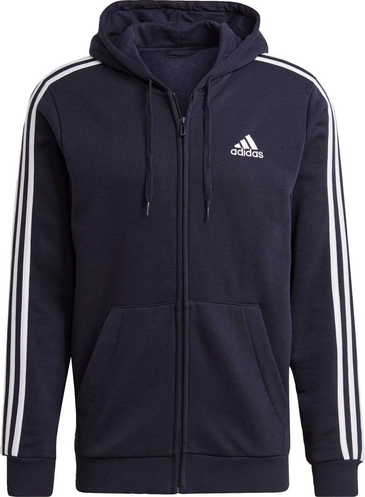 ADIDAS SPORTSWEAR Sportovní mikina marine modrá / bílá