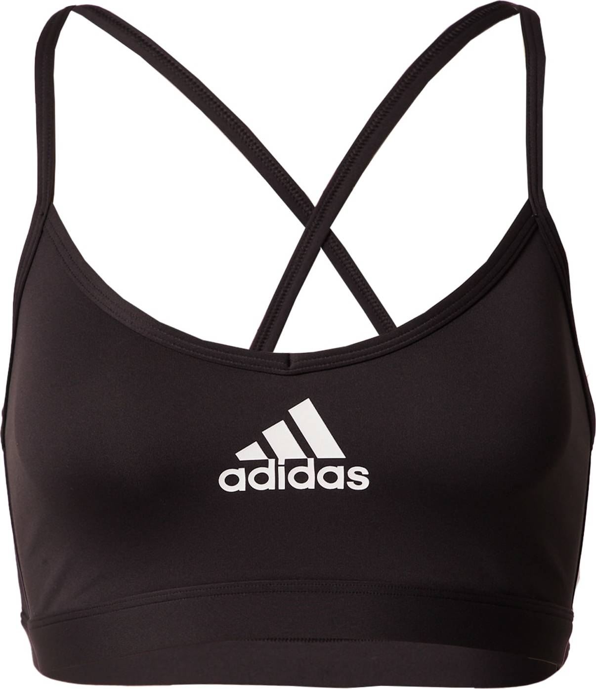 ADIDAS SPORTSWEAR Sportovní podprsenka 'AERCT' černá / bílá