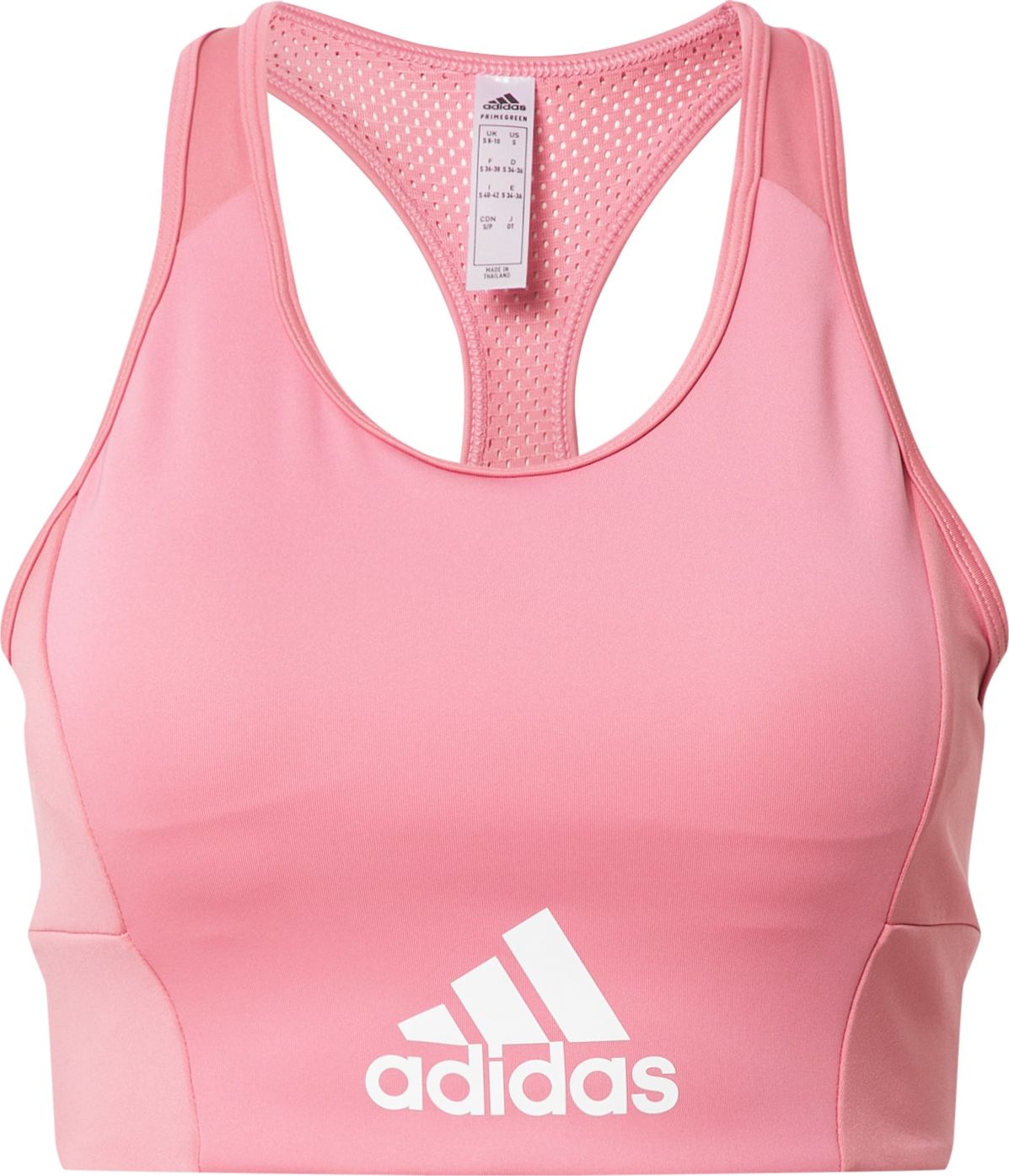 ADIDAS SPORTSWEAR Sportovní podprsenka pink / bílá