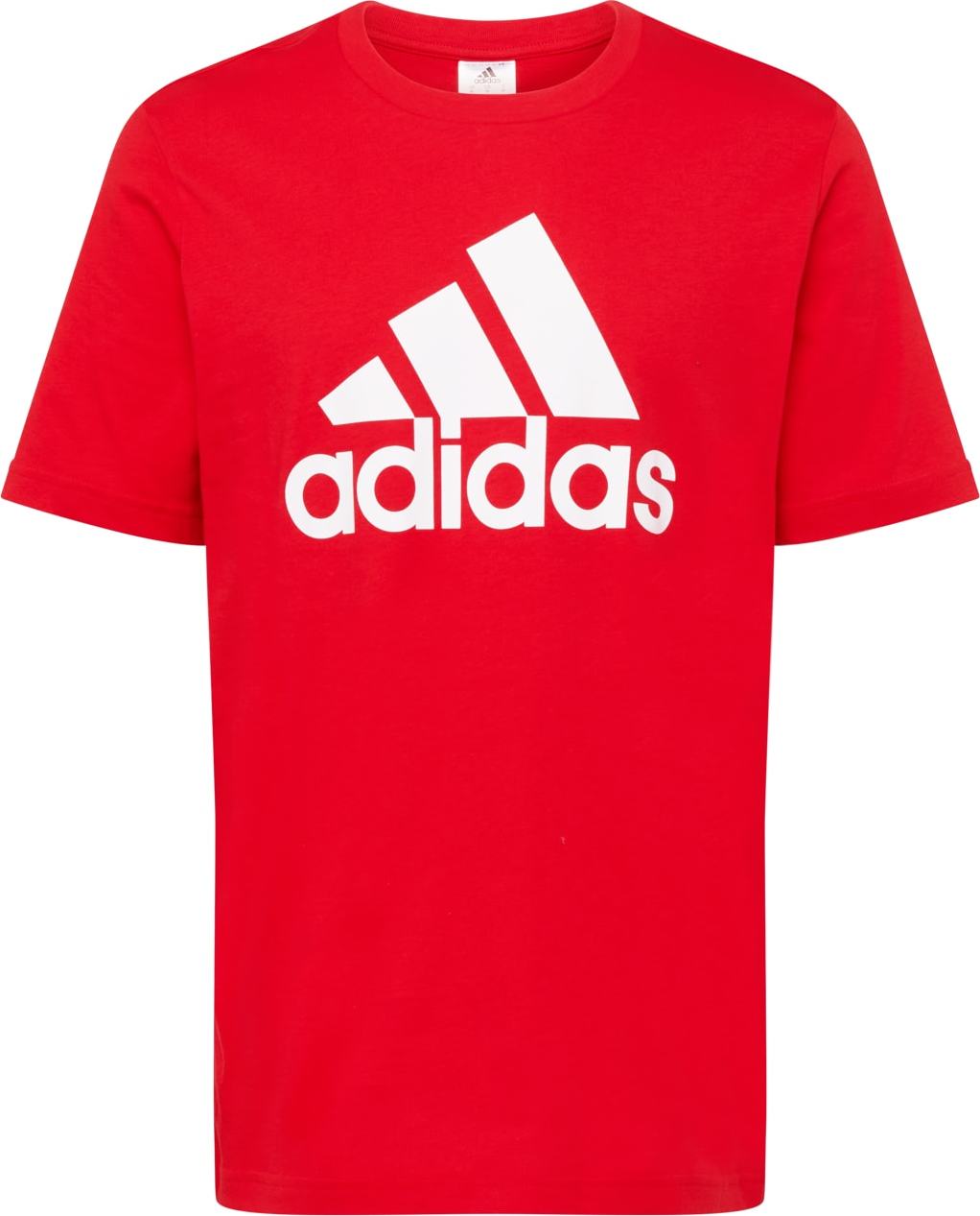 ADIDAS SPORTSWEAR Funkční tričko červená / bílá