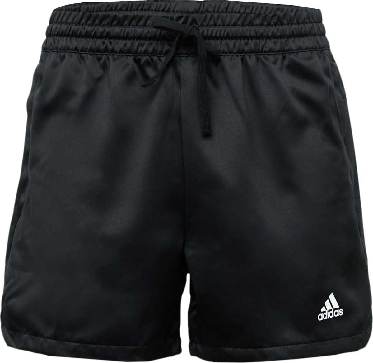 ADIDAS SPORTSWEAR Sportovní kalhoty černá / bílá