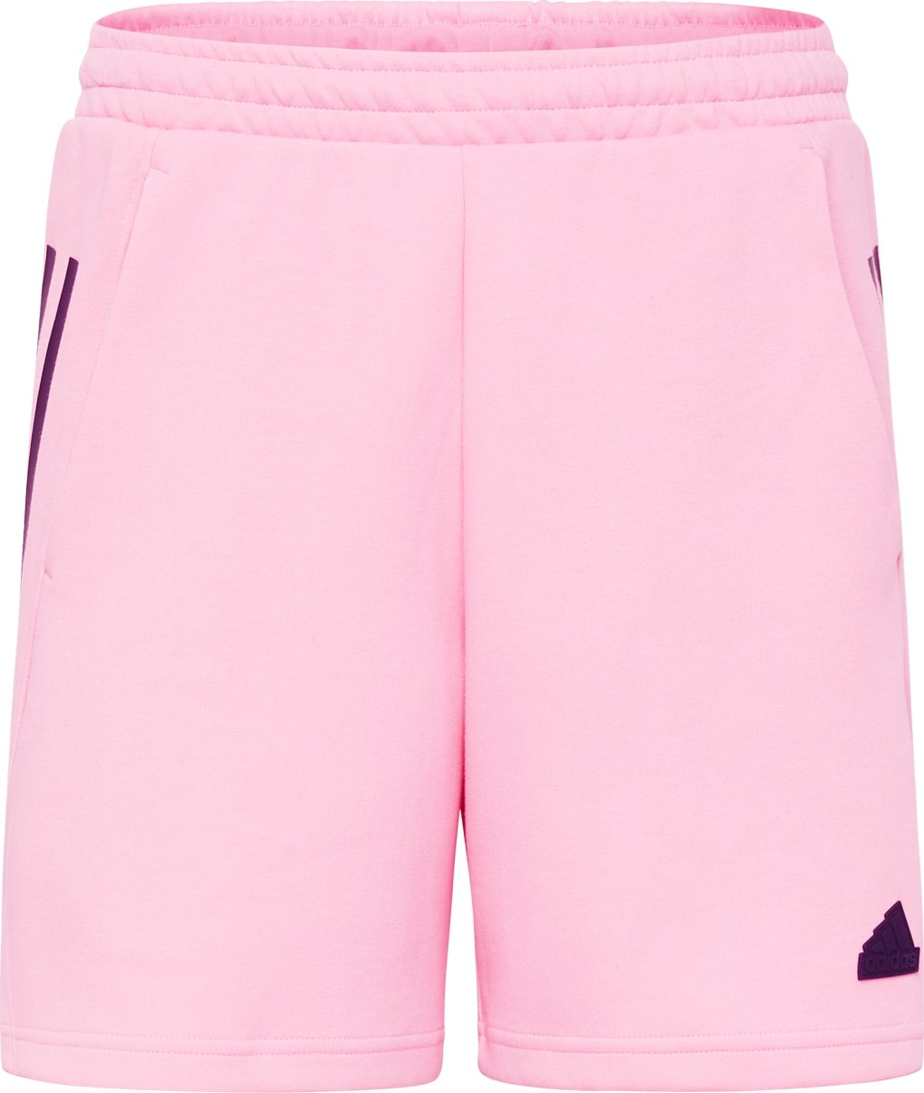 ADIDAS SPORTSWEAR Sportovní kalhoty pink / černá