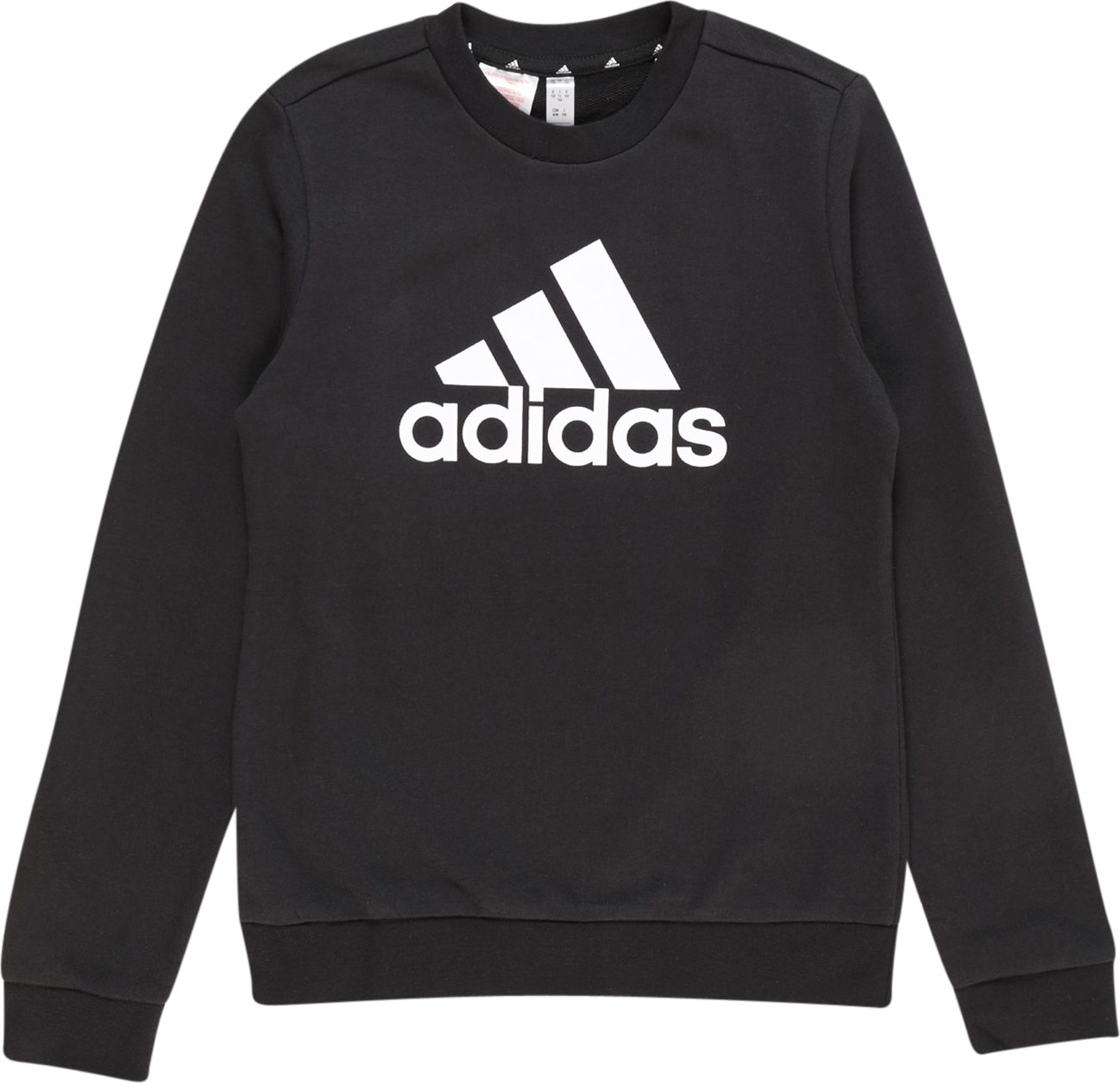 ADIDAS SPORTSWEAR Sportovní mikina černá / bílá