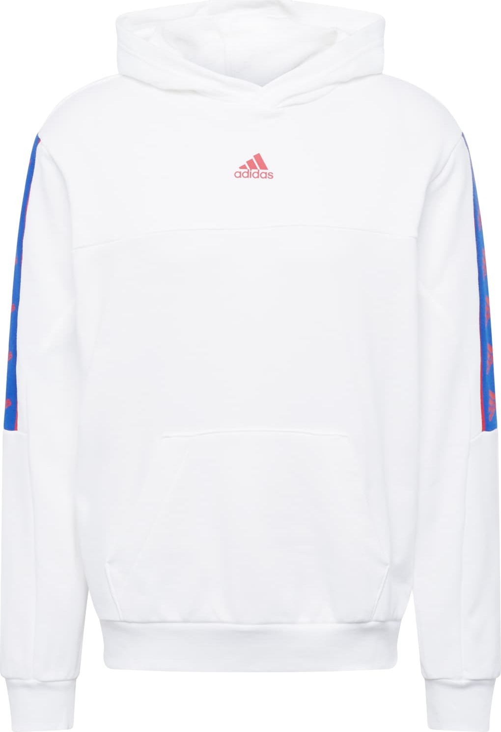 ADIDAS SPORTSWEAR Sportovní mikina modrá / melounová / bílá