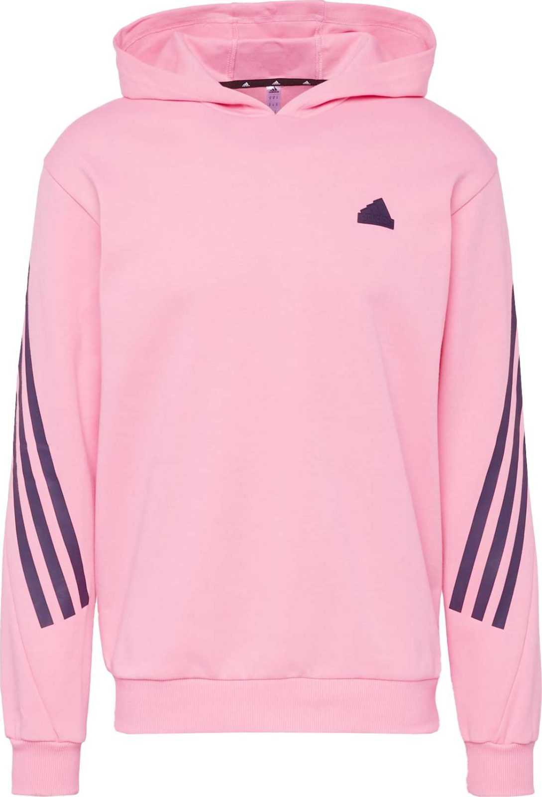 ADIDAS SPORTSWEAR Sportovní mikina námořnická modř / pink