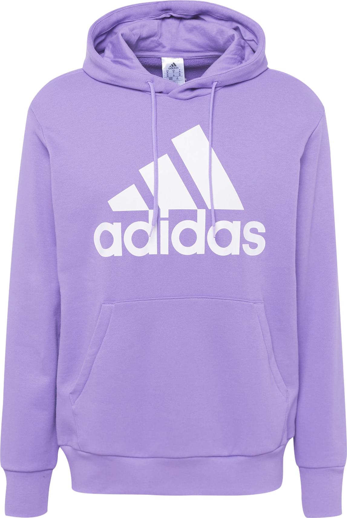 ADIDAS SPORTSWEAR Sportovní mikina světle fialová / bílá