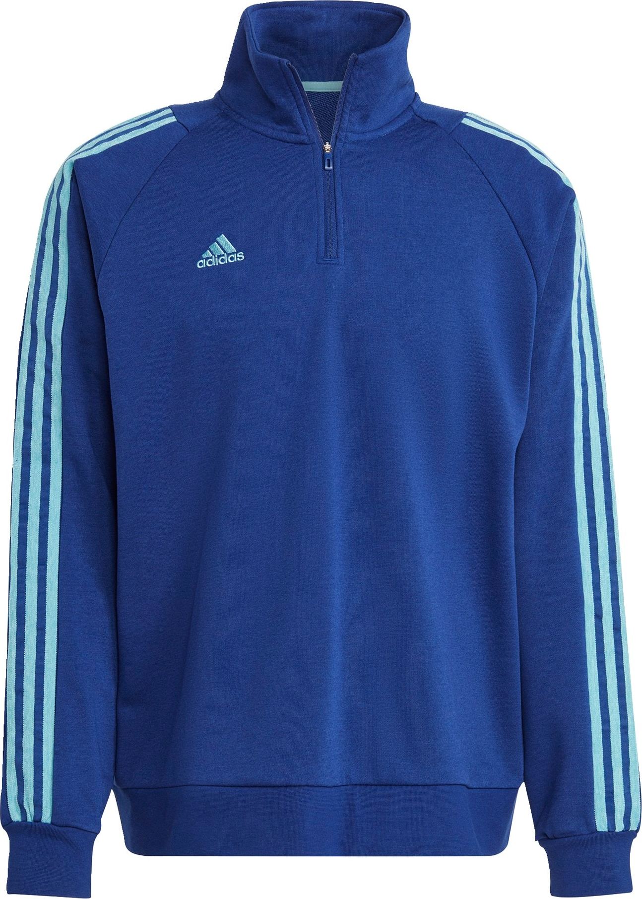 ADIDAS SPORTSWEAR Sportovní mikina ' Tiro' tyrkysová / tmavě modrá