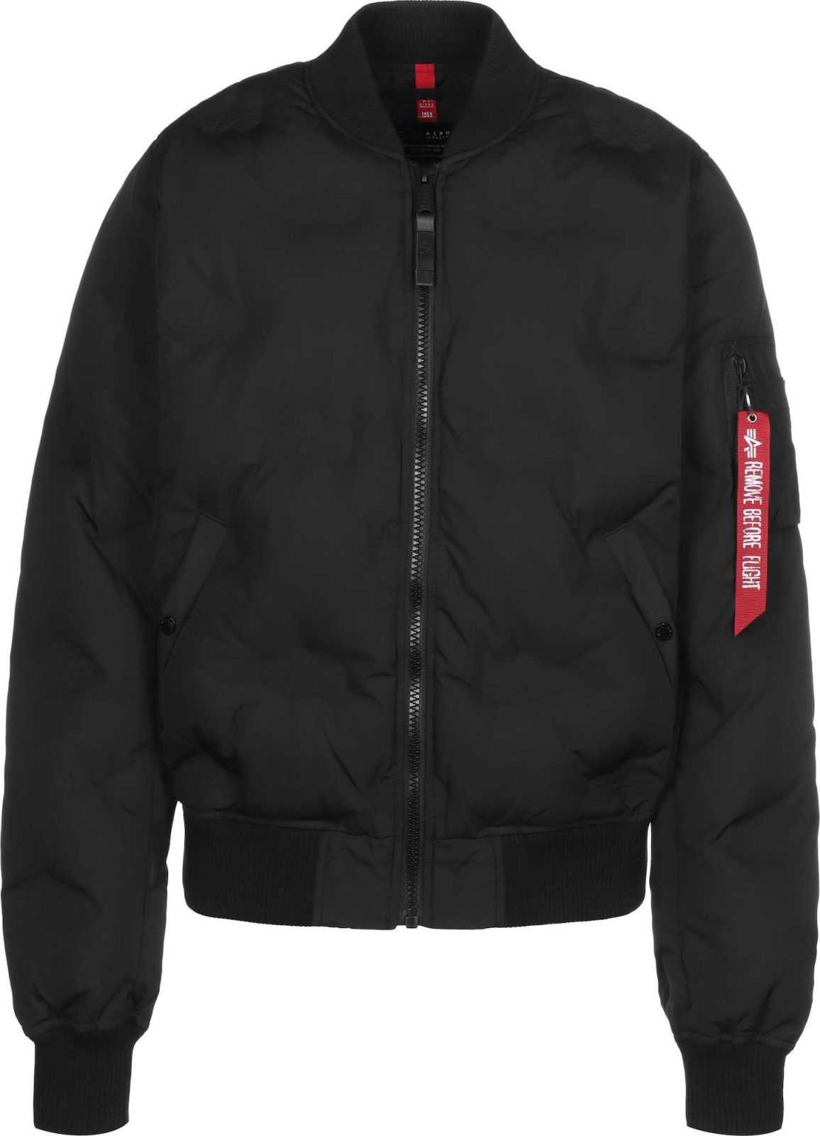 ALPHA INDUSTRIES Přechodná bunda černá