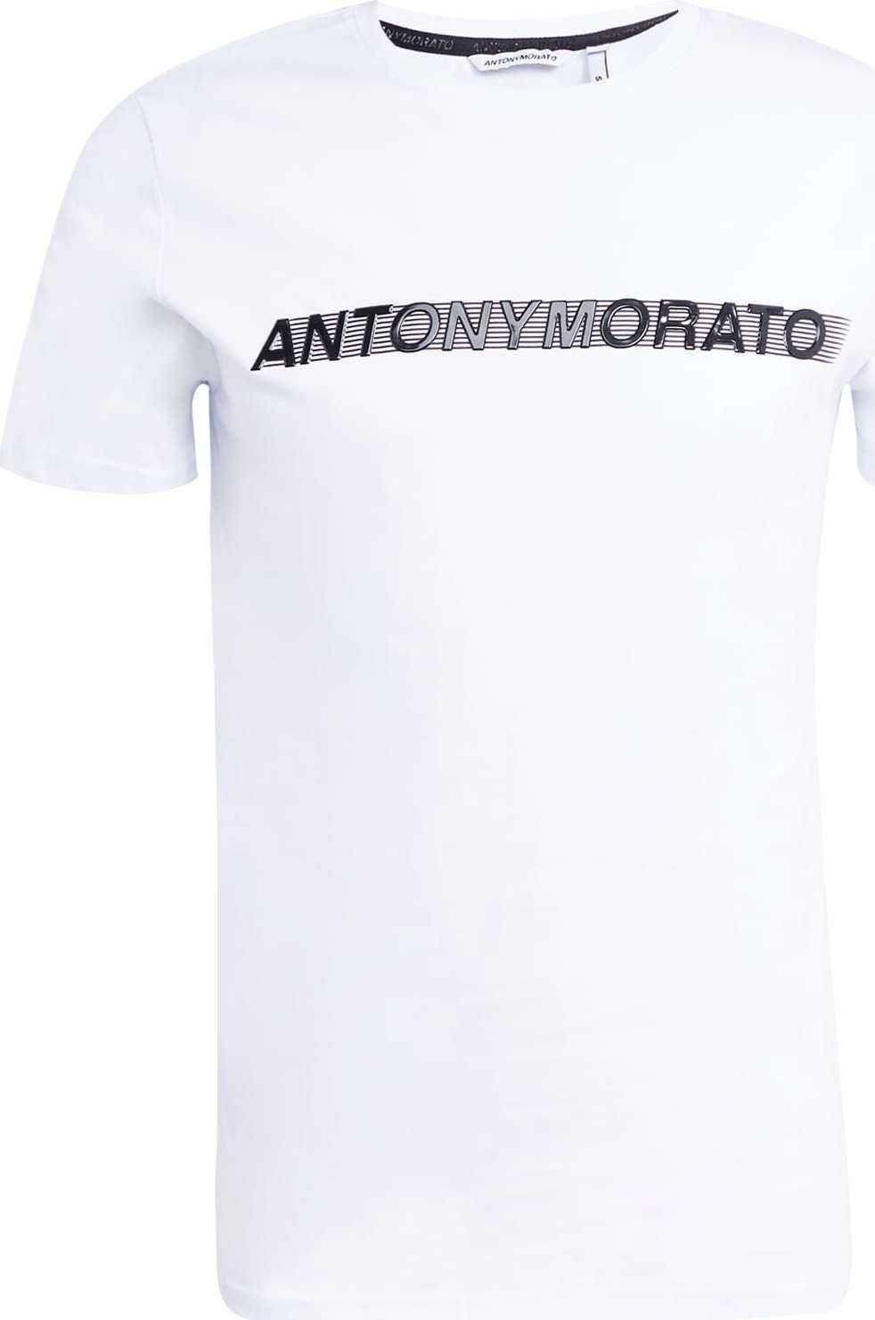 ANTONY MORATO Tričko černá / bílá