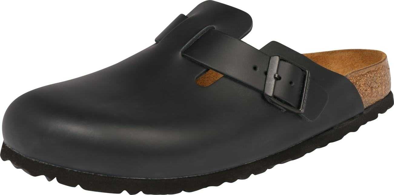 BIRKENSTOCK Pantofle 'Boston' černá