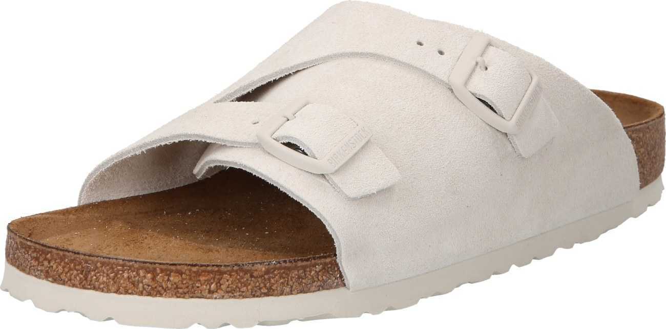 BIRKENSTOCK Pantofle 'Zürich' bílá