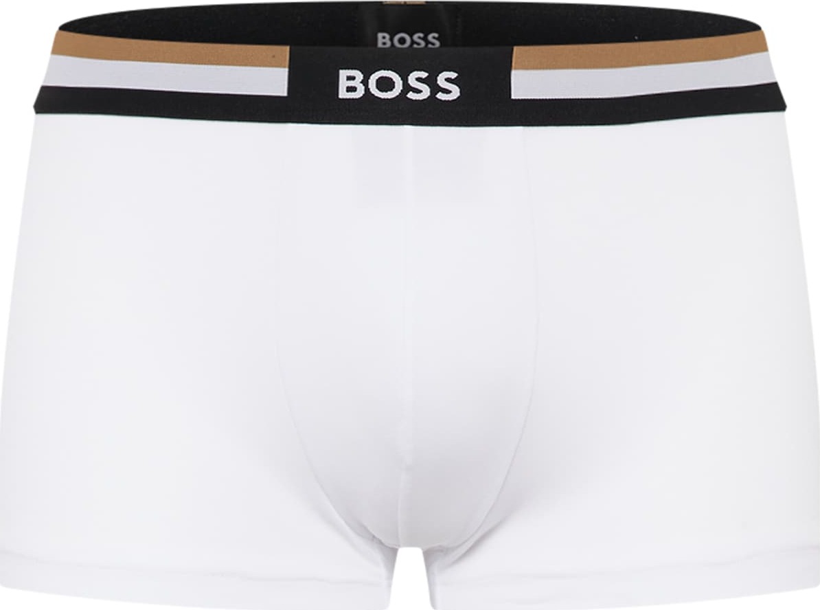 BOSS Black Boxerky 'Motion' námořnická modř / světle hnědá / bílá