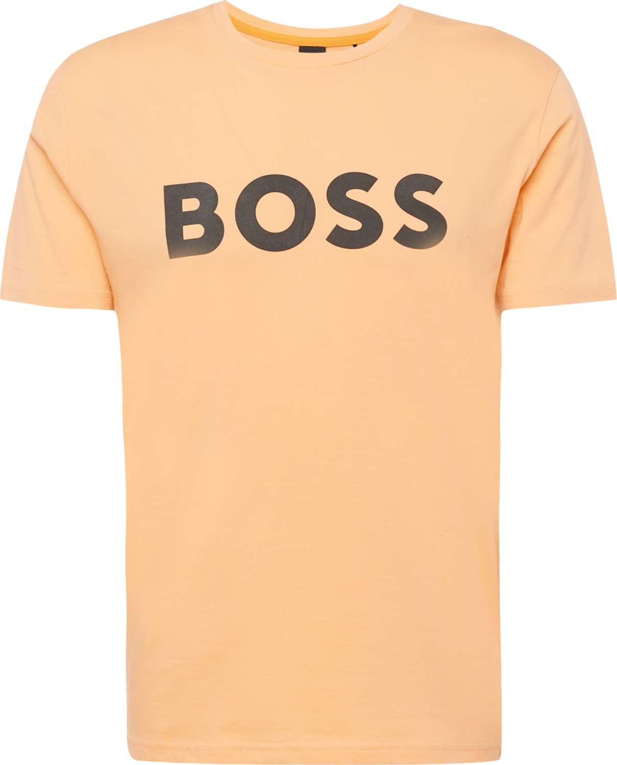 BOSS Orange Tričko 'Thinking 1' jasně oranžová / černá