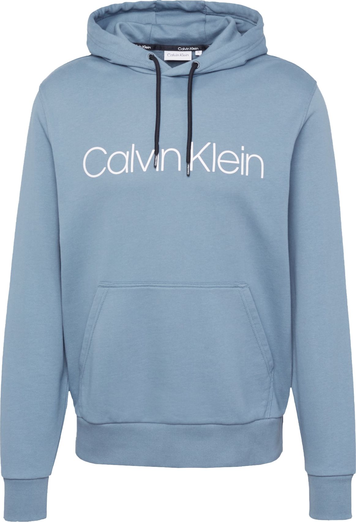 Calvin Klein Mikina čedičová šedá / bílá