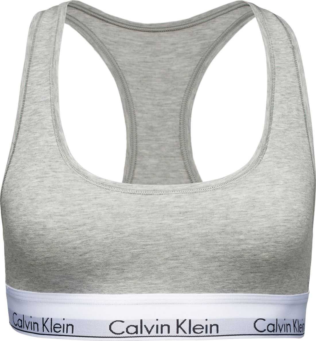 Calvin Klein Underwear Podprsenka šedý melír / černá / bílá