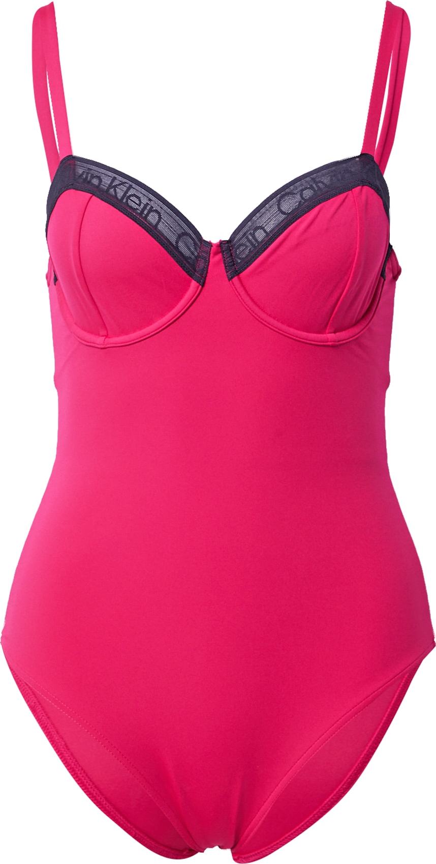 Calvin Klein Swimwear Plavky námořnická modř / pink