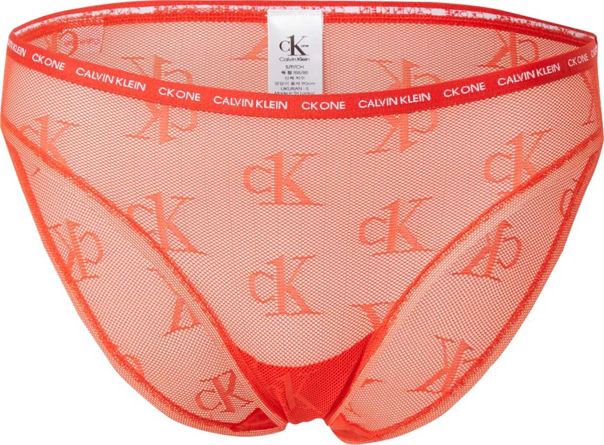 Calvin Klein Underwear Kalhotky červená