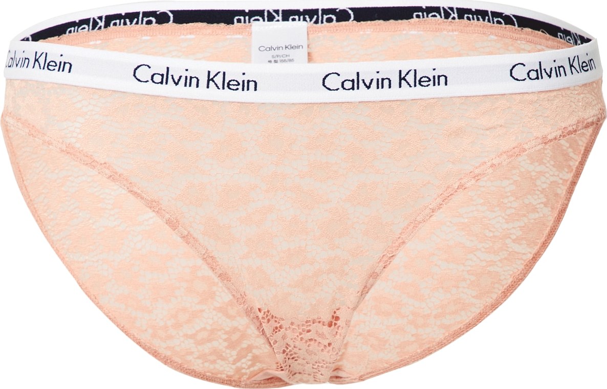 Calvin Klein Underwear Kalhotky tělová / černá / bílá