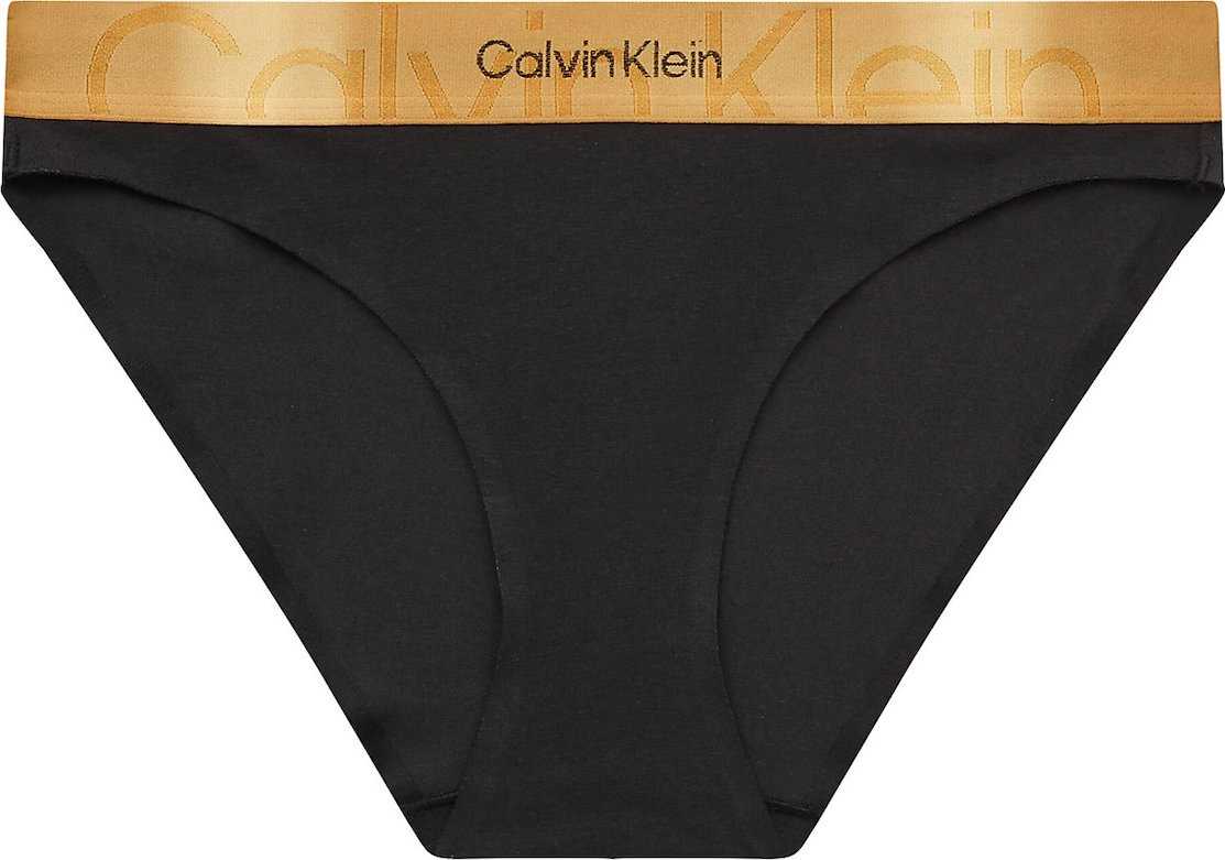 Calvin Klein Underwear Kalhotky zlatá / černá