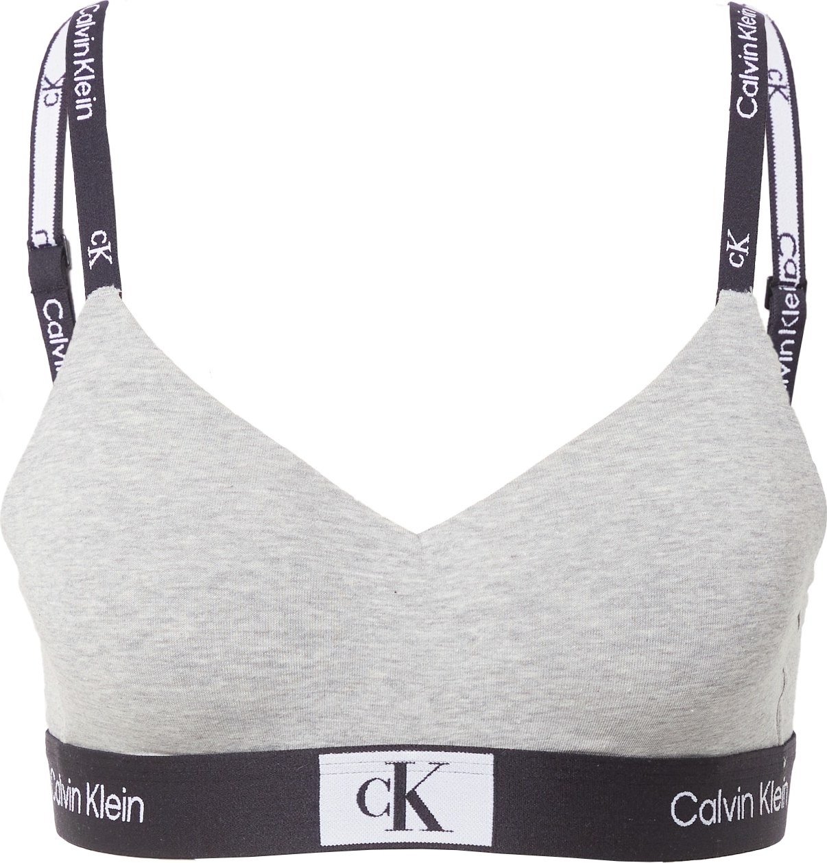 Calvin Klein Underwear Podprsenka šedá / černá / bílá