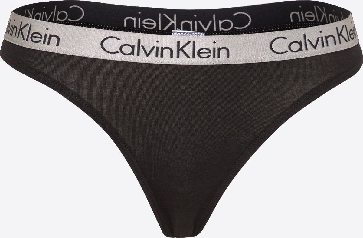 Calvin Klein Underwear Tanga 'RADIANT' černá