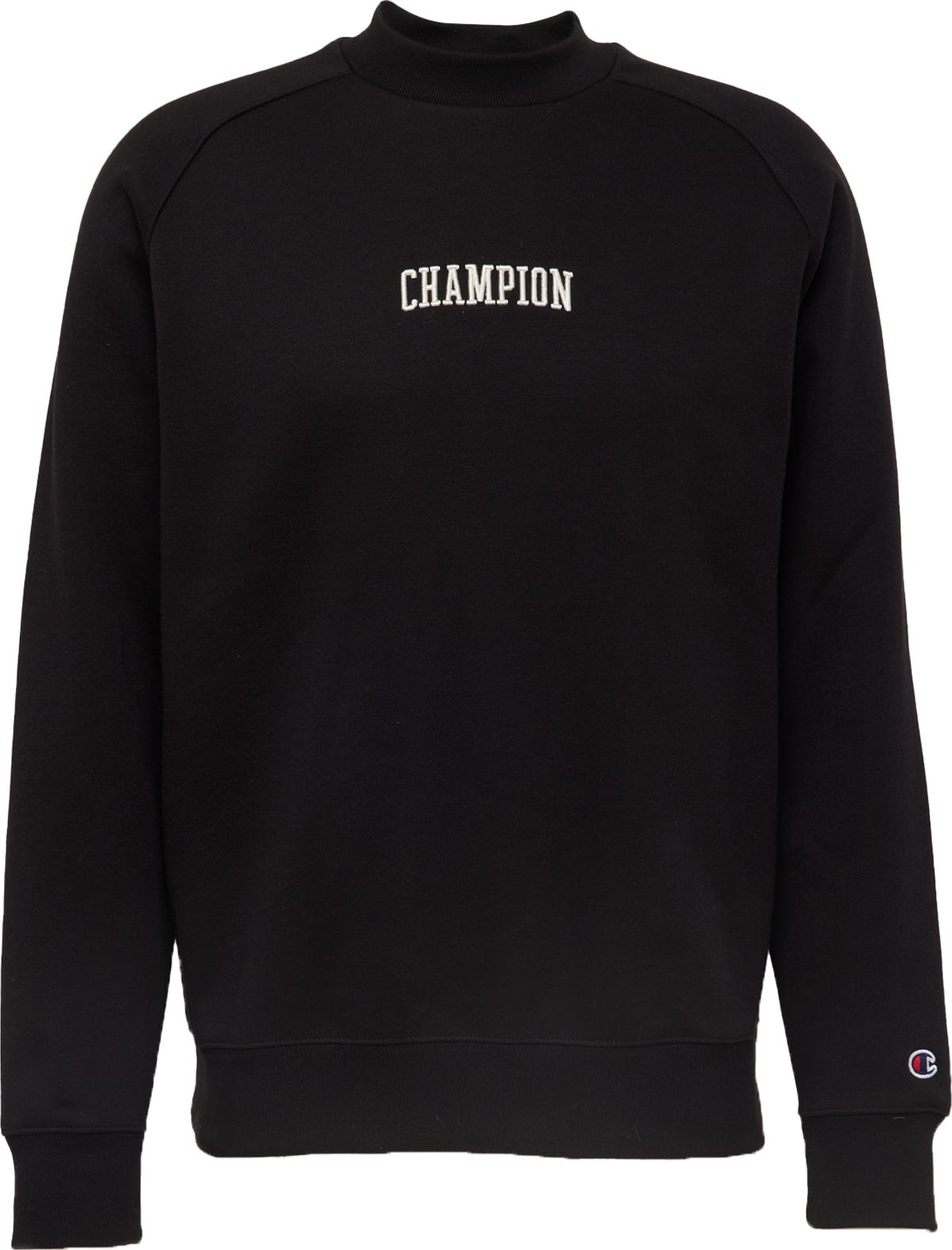 Champion Authentic Athletic Apparel Mikina černá / bílá