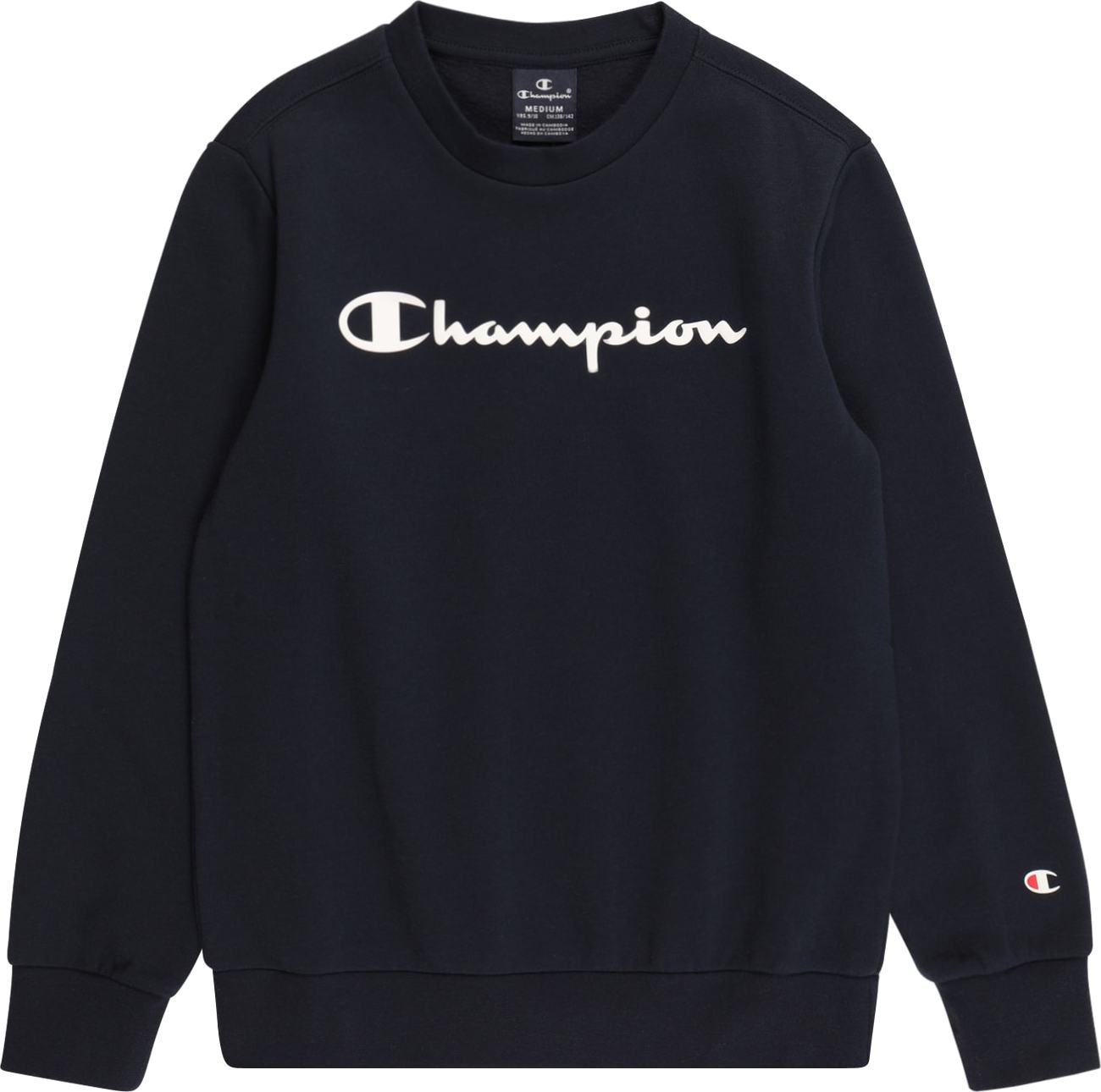 Champion Authentic Athletic Apparel Mikina marine modrá / bílá