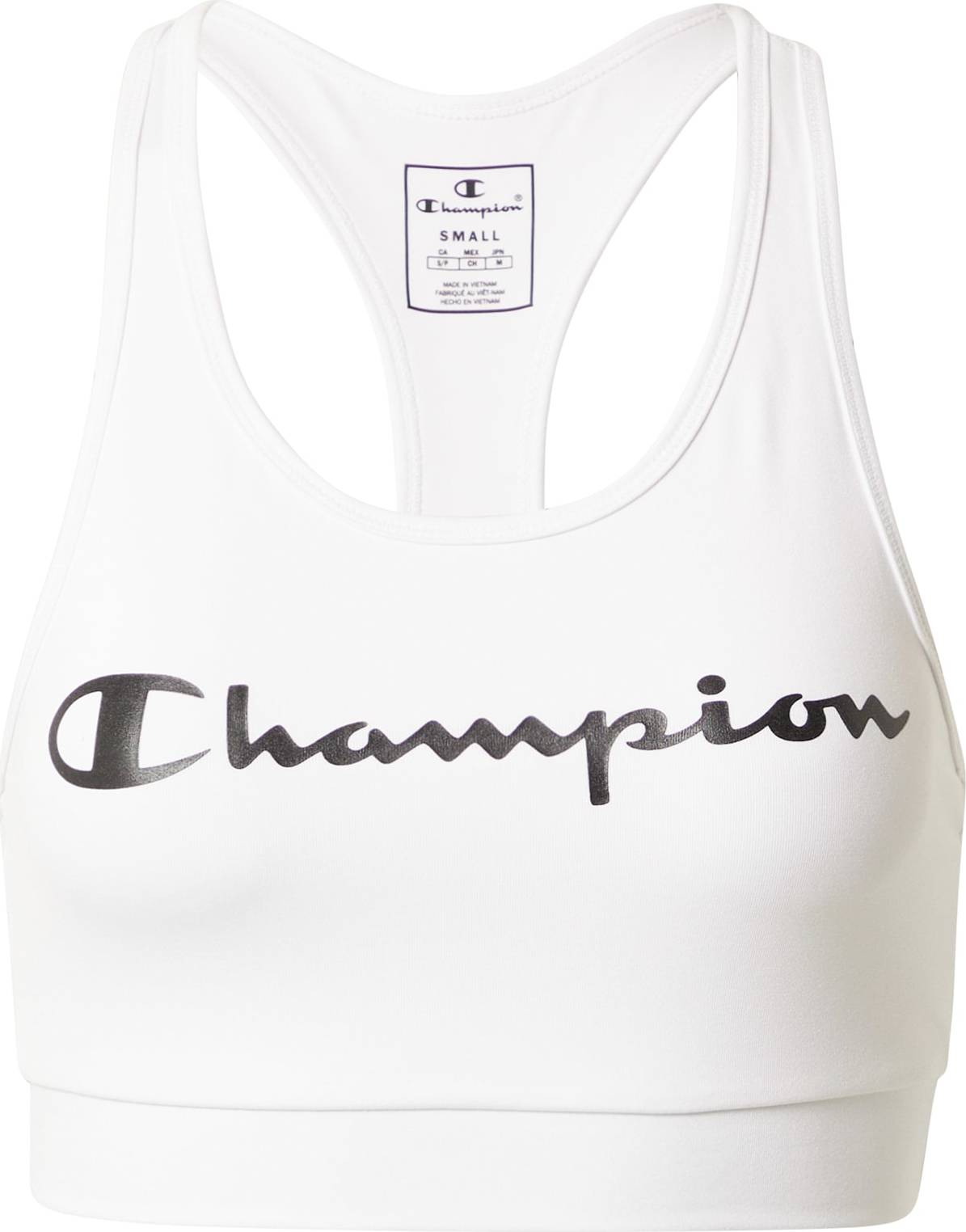 Champion Authentic Athletic Apparel Sportovní podprsenka černá / bílá