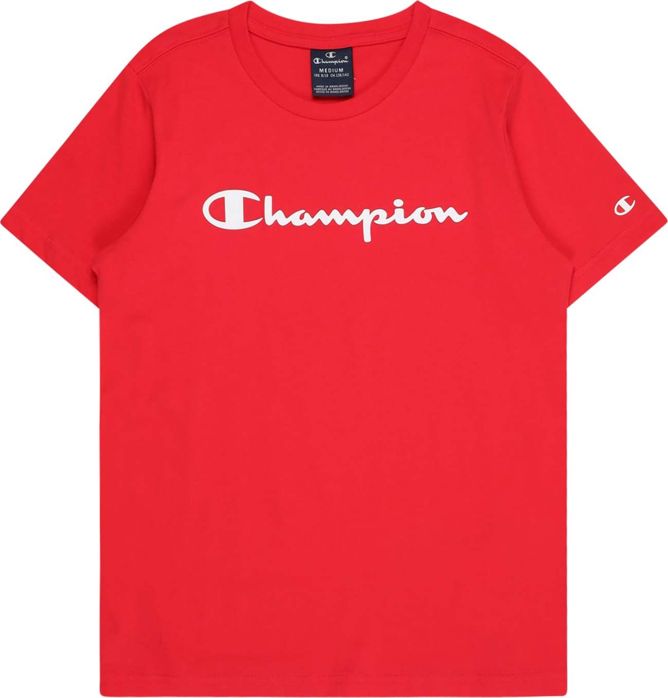 Champion Authentic Athletic Apparel Tričko červená / bílá