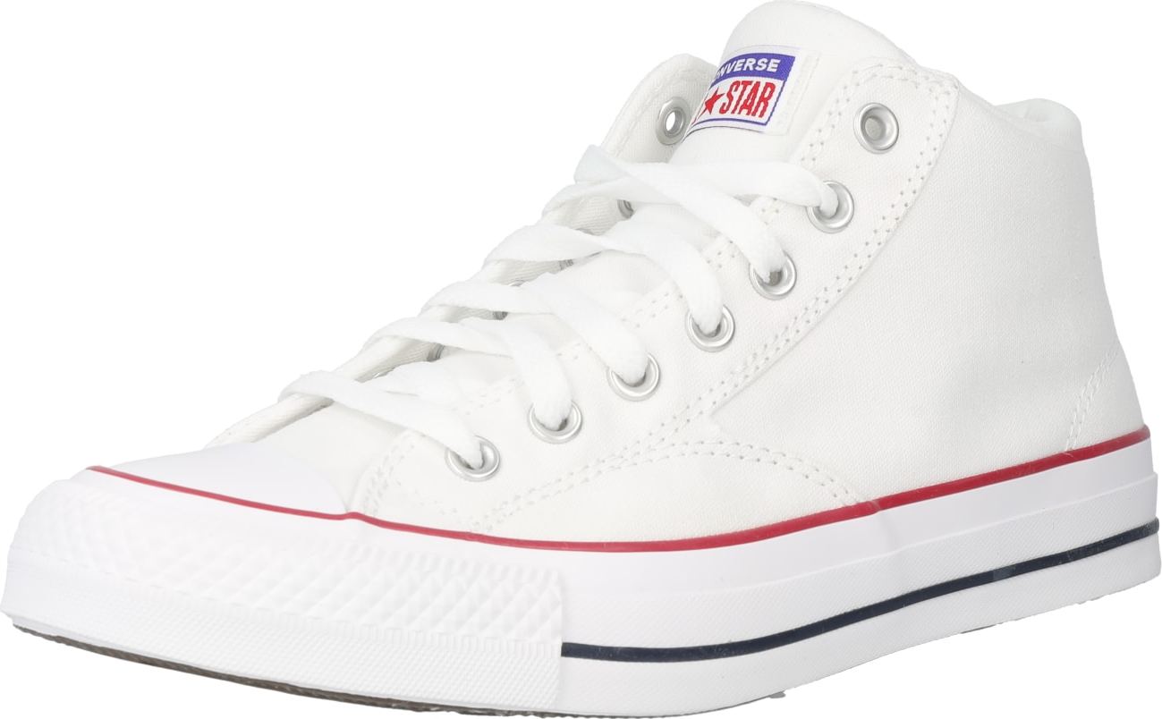 CONVERSE Kotníkové tenisky 'Chuck Taylor All Star Malden Street' červená / bílá