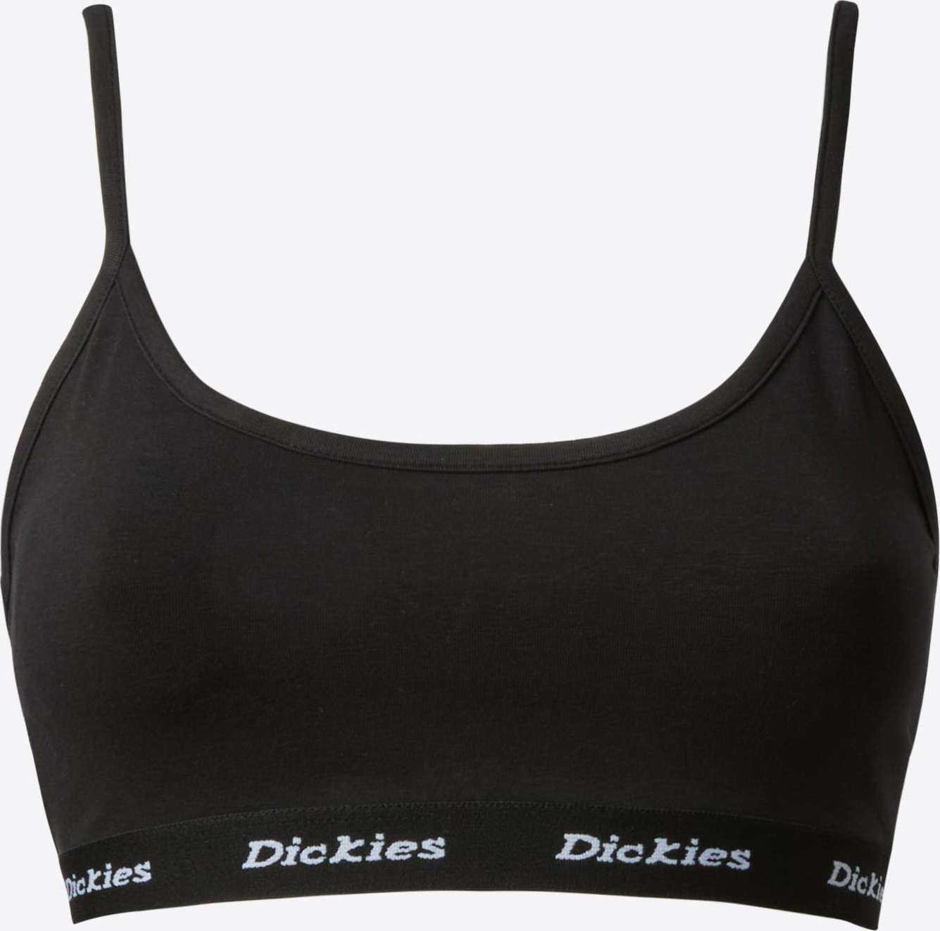 DICKIES Podprsenka černá / bílá