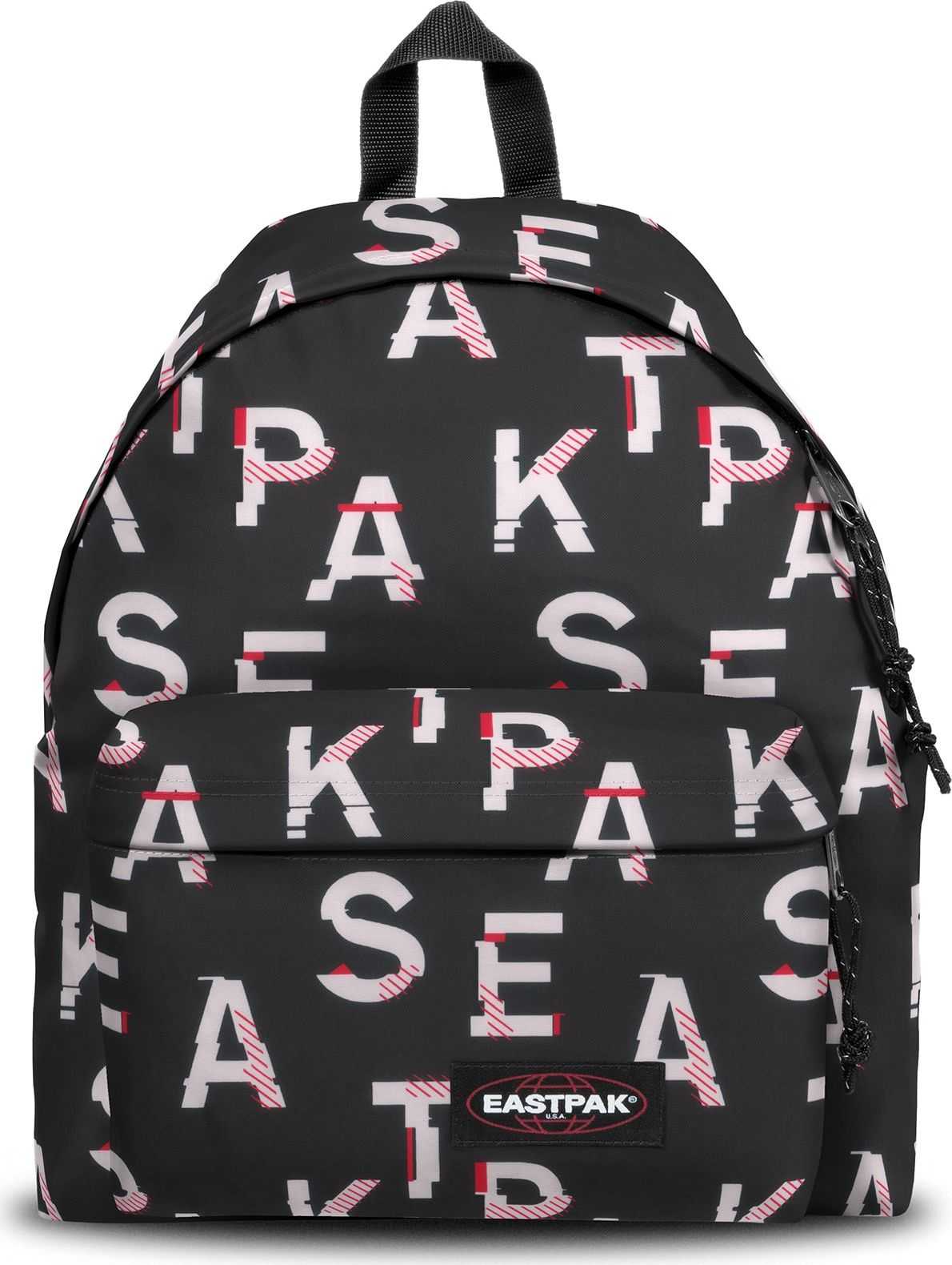 EASTPAK Batoh červená / černá / bílá